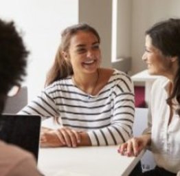 parent and student meeting