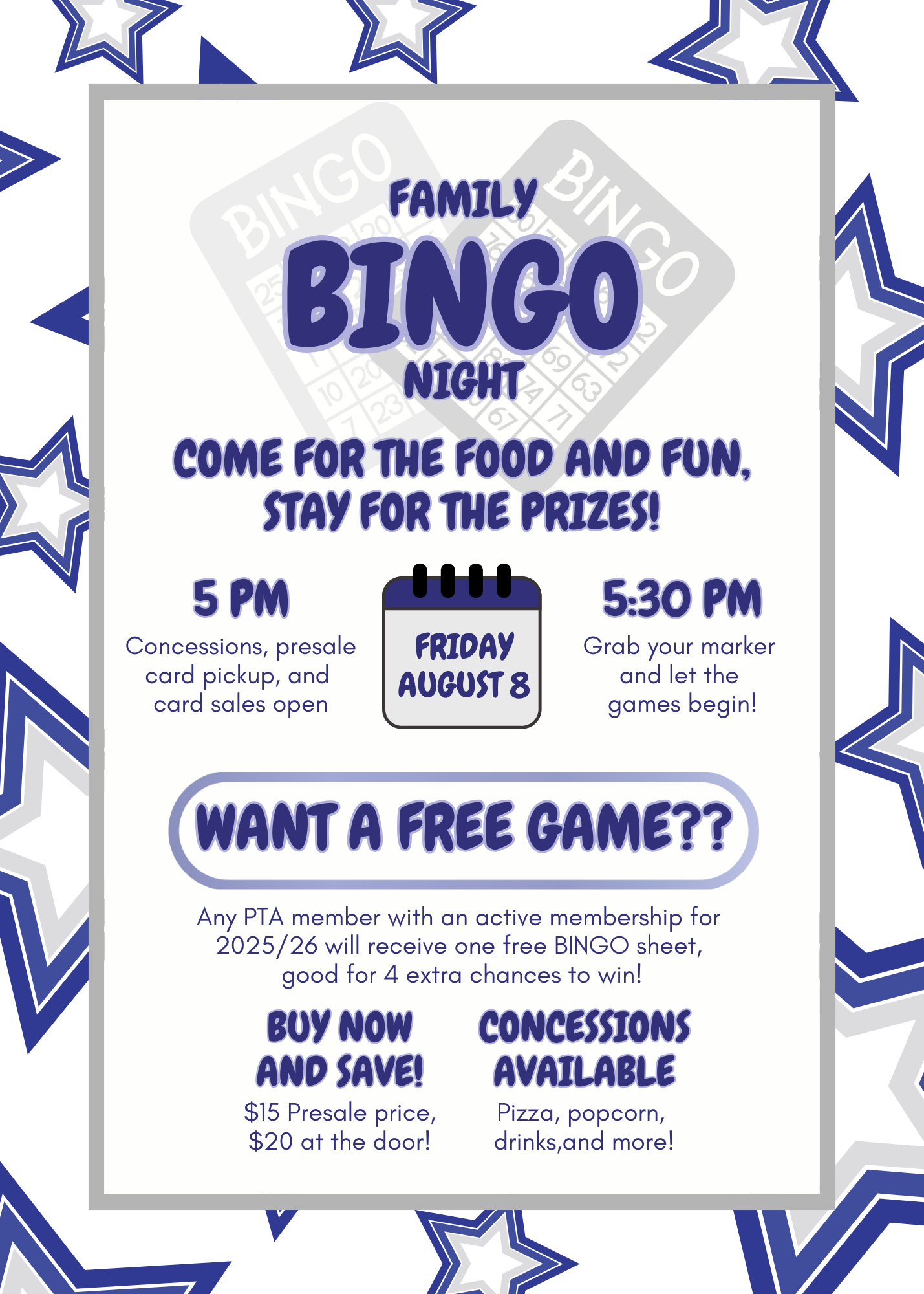 bingo 8825