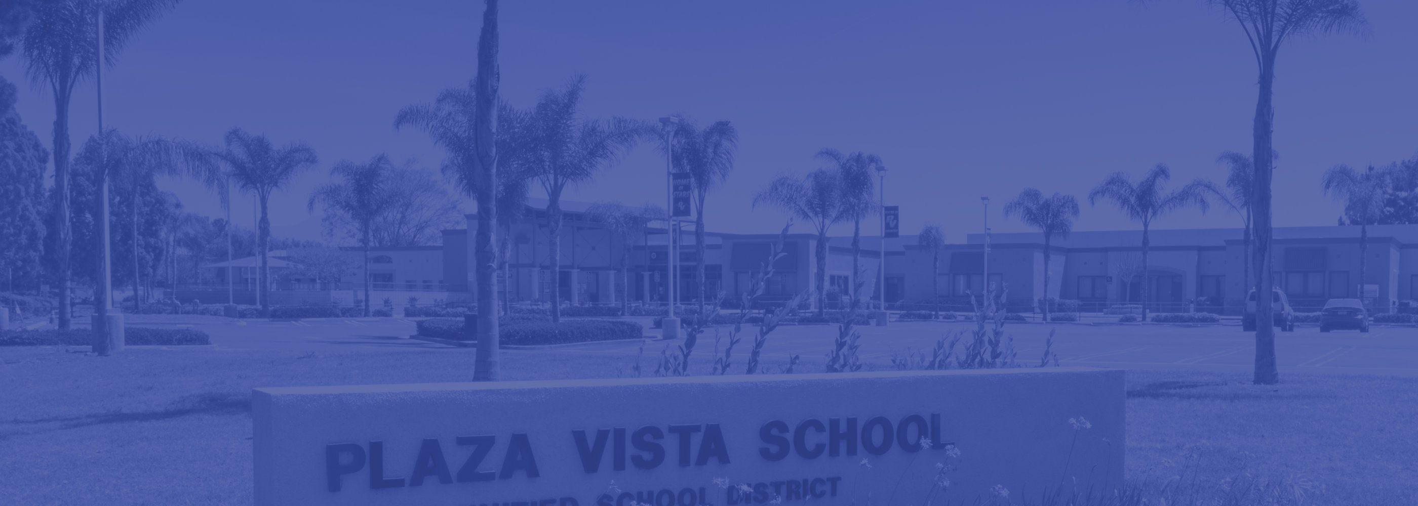 front of plaza vista